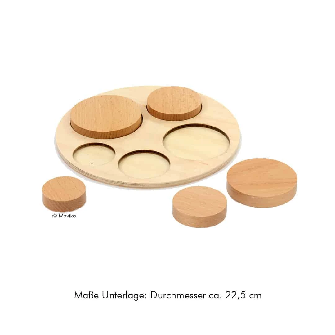 Krippen-Set Holzspielzeug Sinnesmaterial 5 Krippen-Set Holzspielzeug Sinnesmaterial – Bild 5