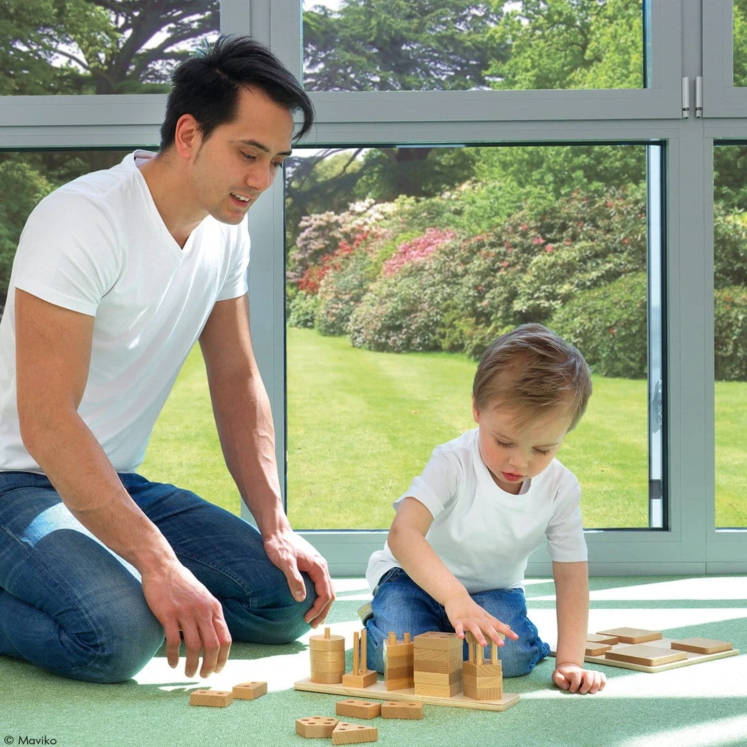 Krippen-Set Holzspielzeug Sinnesmaterial 14 Krippen-Set Holzspielzeug Sinnesmaterial – Bild 14