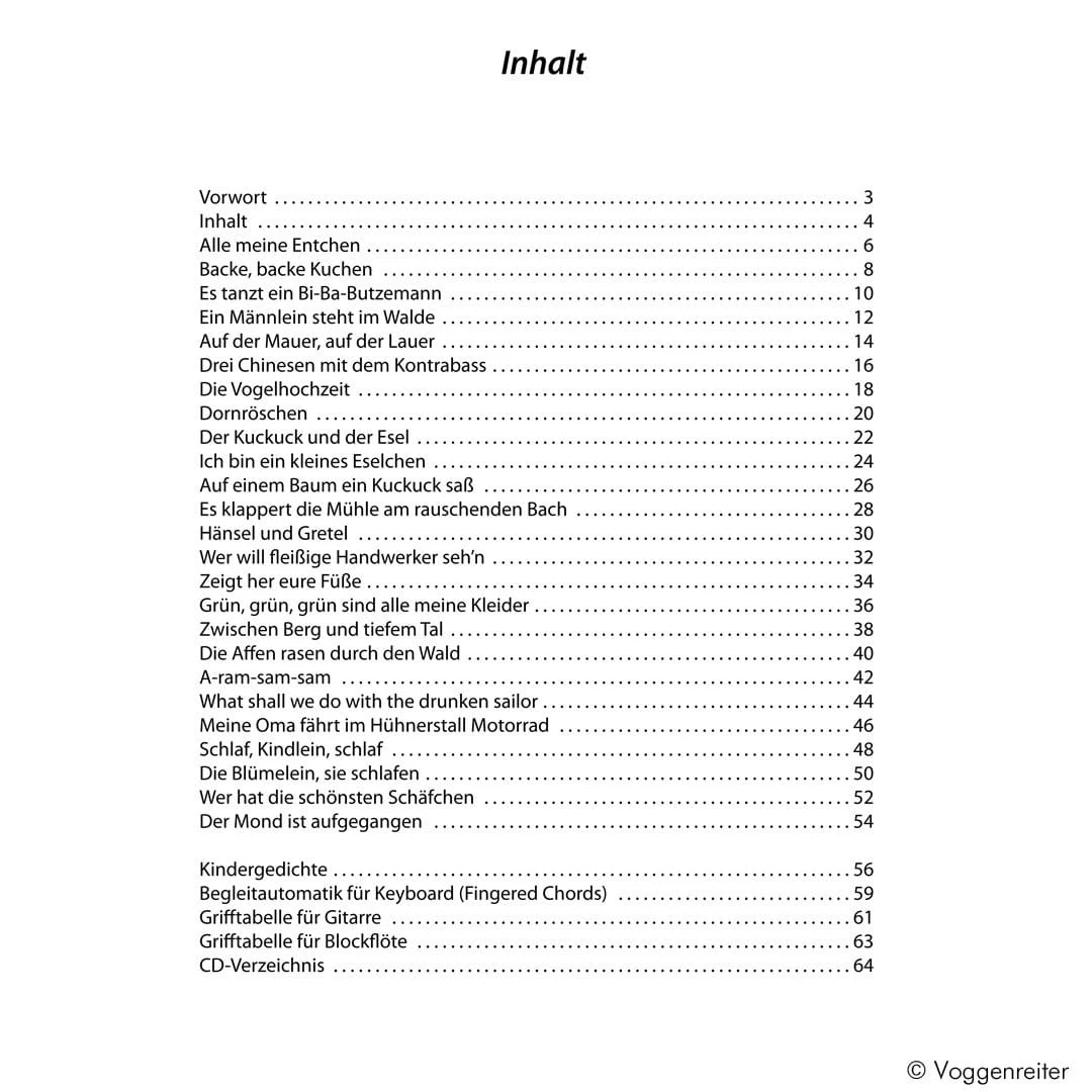 Die Schönsten Kinderlieder 2 Die Schönsten Kinderlieder – Bild 2