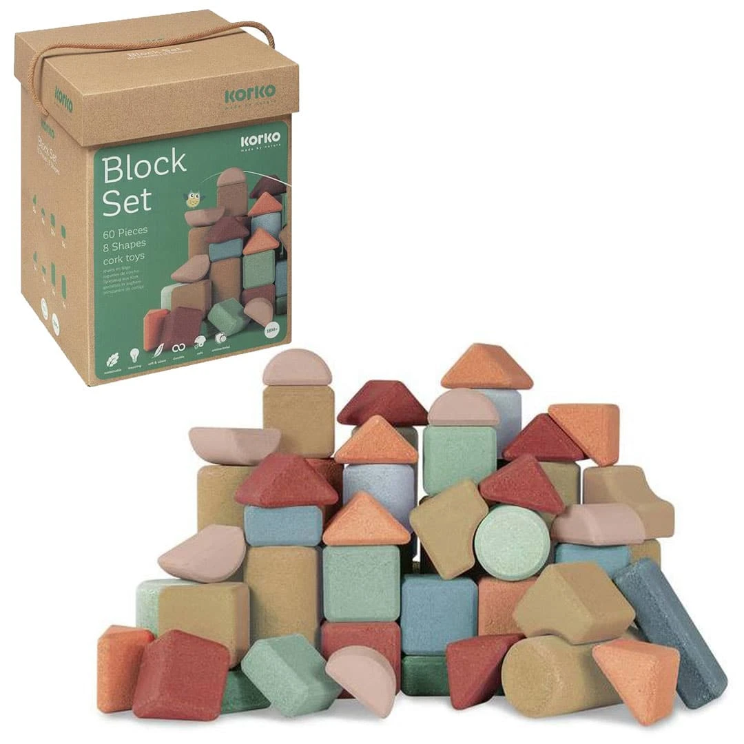 Korko Korkbausteine 60 Stück Giant Architects 1 Korko Korkbausteine 60 Stück Giant Architects