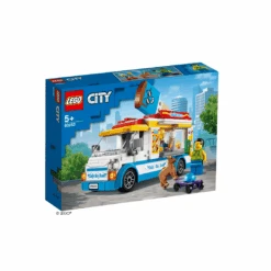 LEGO® City 60253 Fahrzeuge Eiswagen 8 LEGO® City 60253 Fahrzeuge Eiswagen -Kinder Spaß Verkaufsgeschäft LEGO City 60253 Fahrzeuge Eiswagen Eisdiele mit Kindern Hund Skateboard 03
