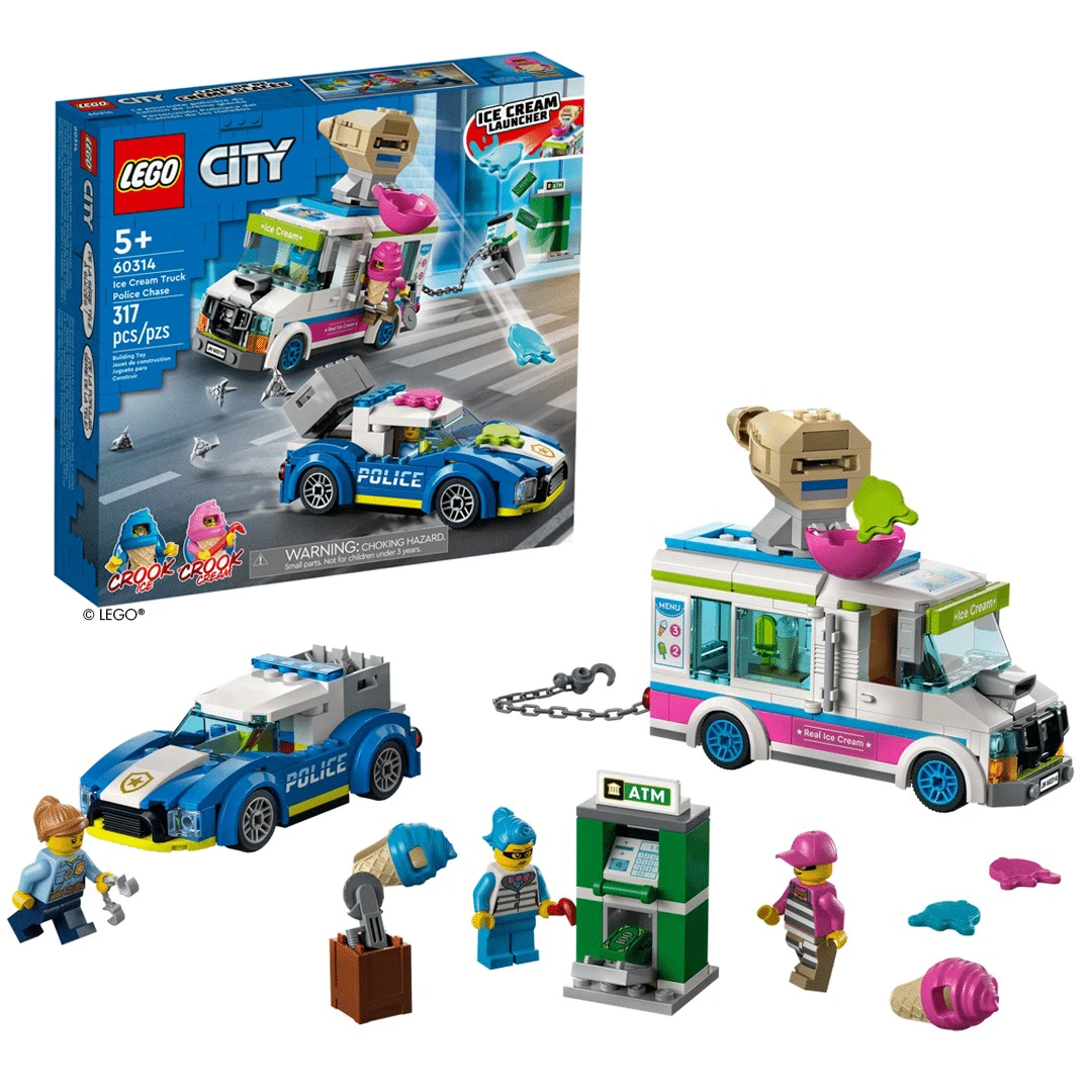 LEGO® City 60314 Eiswagen-Verfolgungsjagd 1 LEGO® City 60314 Eiswagen-Verfolgungsjagd