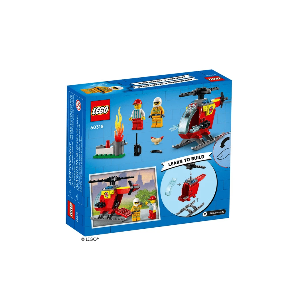 LEGO® City 60318 Feuerwehrhubschrauber 6 LEGO® City 60318 Feuerwehrhubschrauber – Bild 6