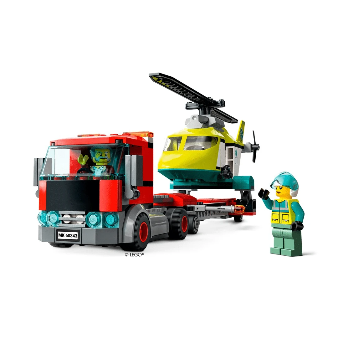 LEGO® City 60343 Hubschrauber-Transporter 2 LEGO® City 60343 Hubschrauber-Transporter – Bild 2