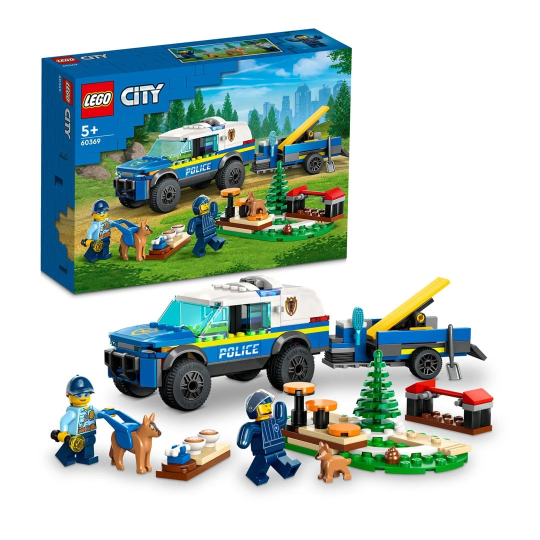 LEGO® City 60369 Mobiles Polizeihunde-Training 1 LEGO® City 60369 Mobiles Polizeihunde-Training