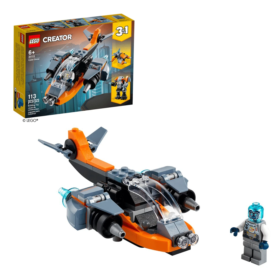 LEGO® Creator 31111 Cyber-Drohne 3-in-1 1 LEGO® Creator 31111 Cyber-Drohne 3-in-1