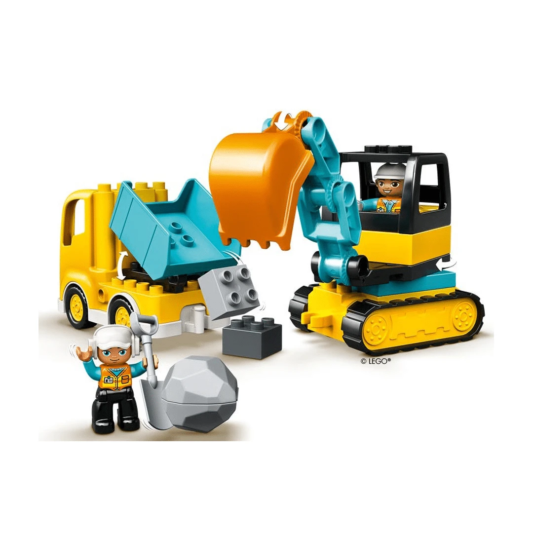 LEGO® DUPLO® 10931 Bagger Und Kipplaster 2 LEGO® DUPLO® 10931 Bagger Und Kipplaster – Bild 2