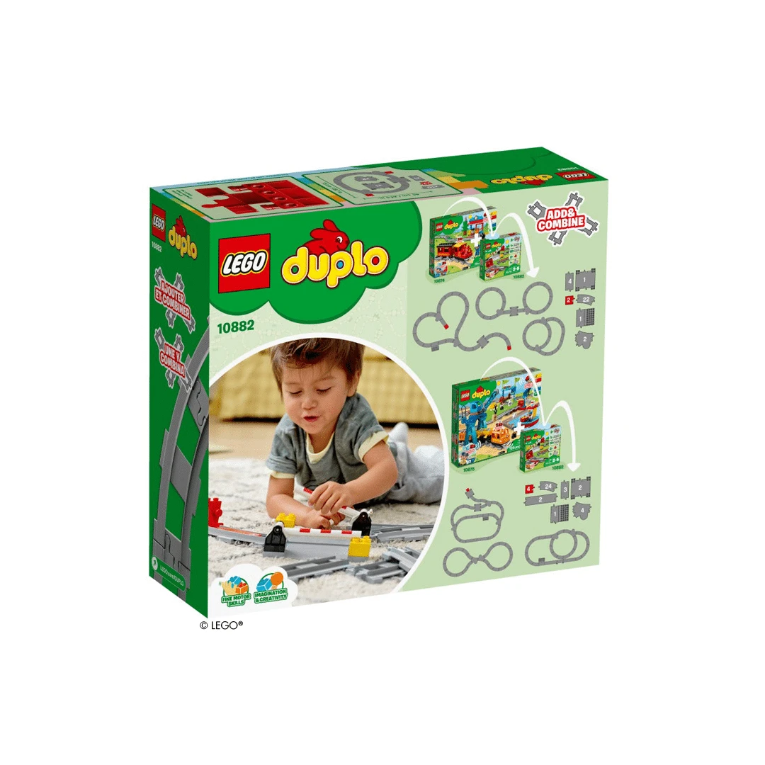 LEGO® DUPLO® 10882 Eisenbahn Schienen 3 LEGO® DUPLO® 10882 Eisenbahn Schienen – Bild 3