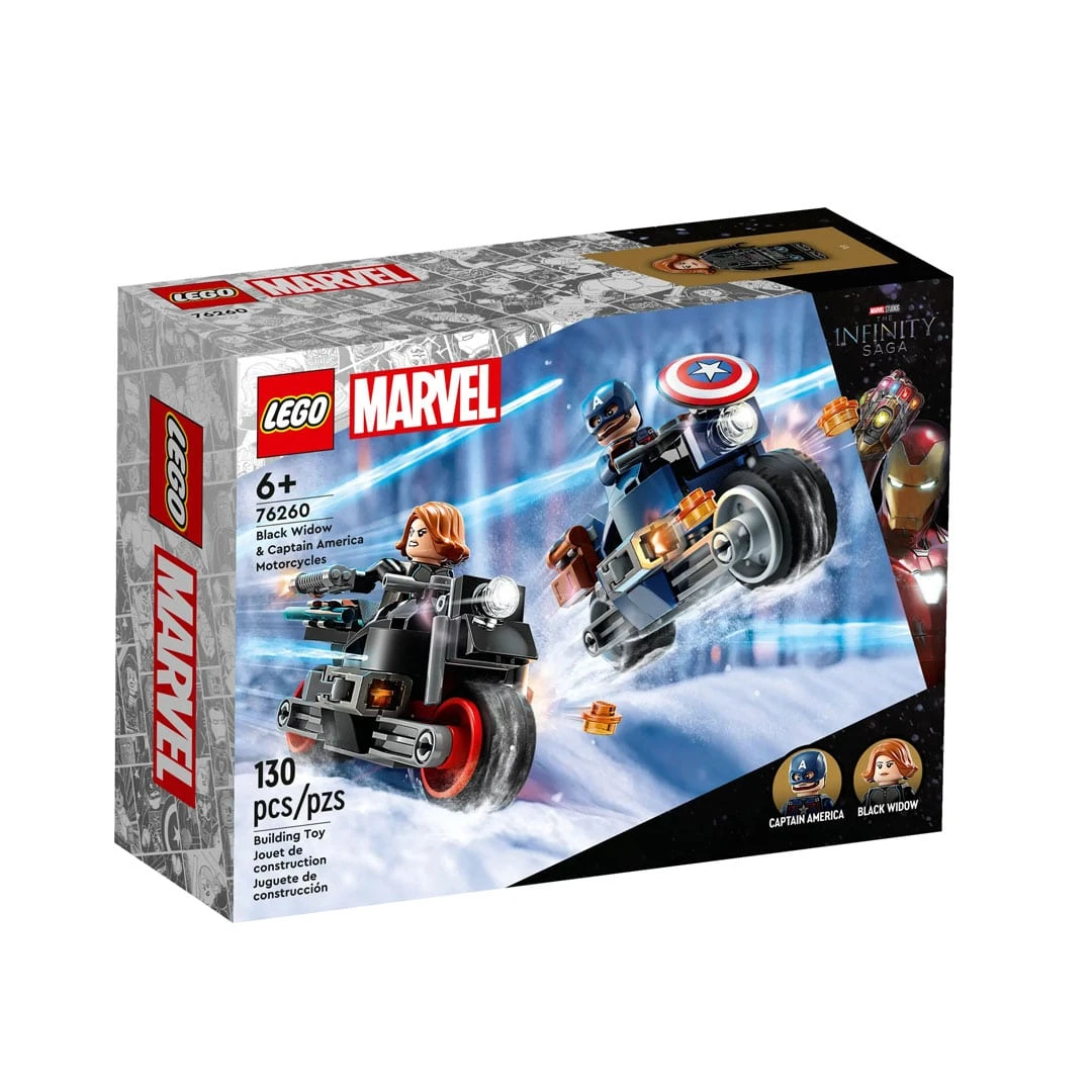 LEGO® Marvel 76260 Black Widows & Captain Americas Motorräder 3 LEGO® Marvel 76260 Black Widows & Captain Americas Motorräder – Bild 3
