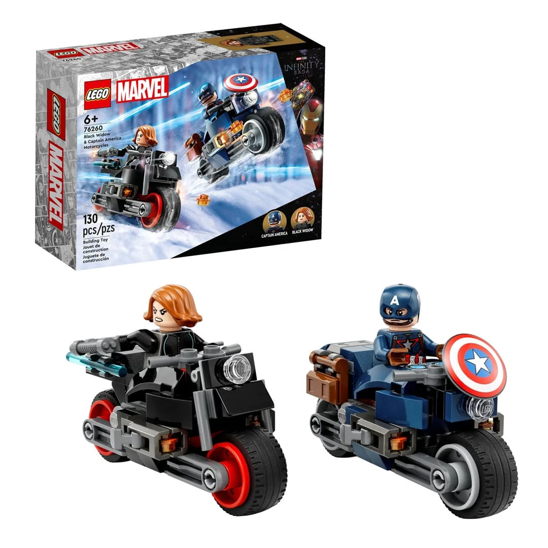 LEGO® Marvel 76260 Black Widows & Captain Americas Motorräder 1 LEGO® Marvel 76260 Black Widows & Captain Americas Motorräder