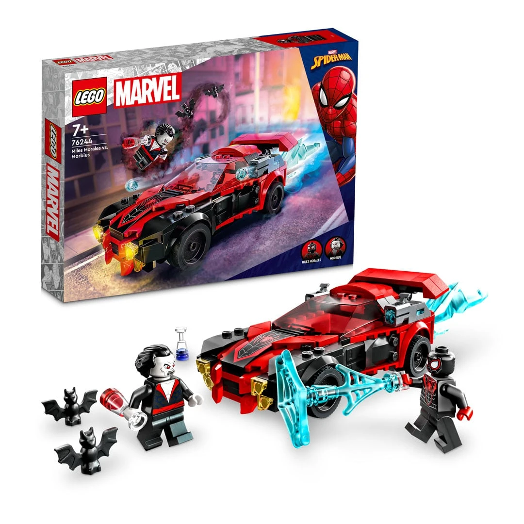 LEGO® 76244 Marvel Spiderman Miles Morales Vs. Morbius 1 LEGO® 76244 Marvel Spiderman Miles Morales Vs. Morbius