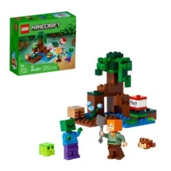 LEGO® 21240 Minecraft™ Das Sumpfabenteuer
