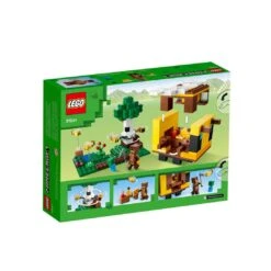LEGO® 21241 Minecraft™ Das Bienenhäuschen -Kinder Spaß Verkaufsgeschäft LEGO Minecraft Baustein Set 21241 Das Bienenhaeuschen 05