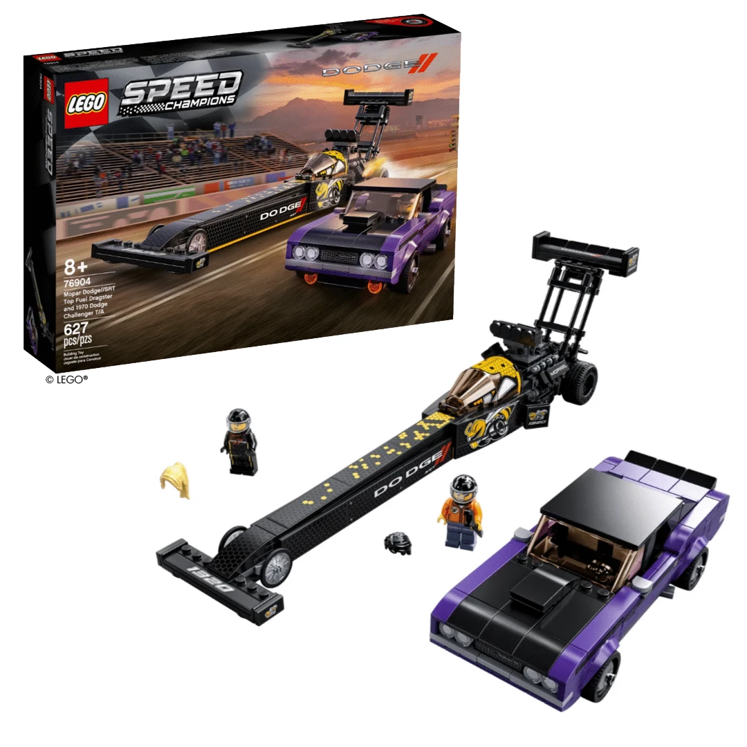 LEGO® 76904 Speed Champions Mopar Dodge/SRT Dragster & 1970 Dodge Challenger 1 LEGO® 76904 Speed Champions Mopar Dodge/SRT Dragster & 1970 Dodge Challenger