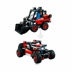 LEGO® Technic 42116 Kompaktlader 2-in-1 -Kinder Spaß Verkaufsgeschäft LEGO Technic 42116 Kompaktlader 2 in 1 Frontlader Bagger 03