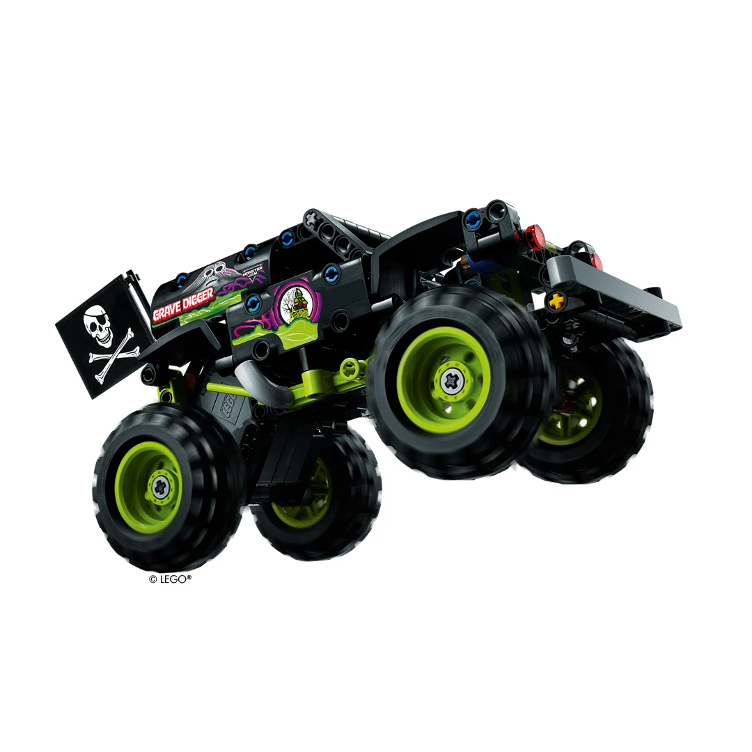LEGO® Technic 42118 Monster Jam® Grave Digger® Mit Pull-Back 2 LEGO® Technic 42118 Monster Jam® Grave Digger® Mit Pull-Back – Bild 2