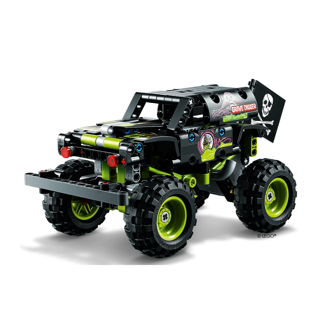 LEGO® Technic 42118 Monster Jam® Grave Digger® Mit Pull-Back 4 LEGO® Technic 42118 Monster Jam® Grave Digger® Mit Pull-Back – Bild 4