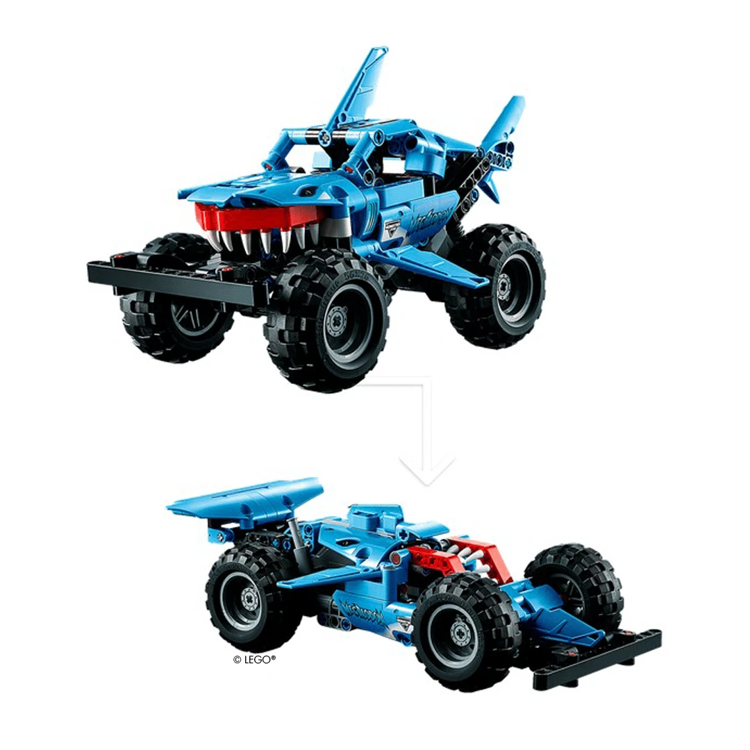 LEGO® Technic 42134 Monster Jam™ Megalodon™ Mit Pull-Back 3 LEGO® Technic 42134 Monster Jam™ Megalodon™ Mit Pull-Back – Bild 3