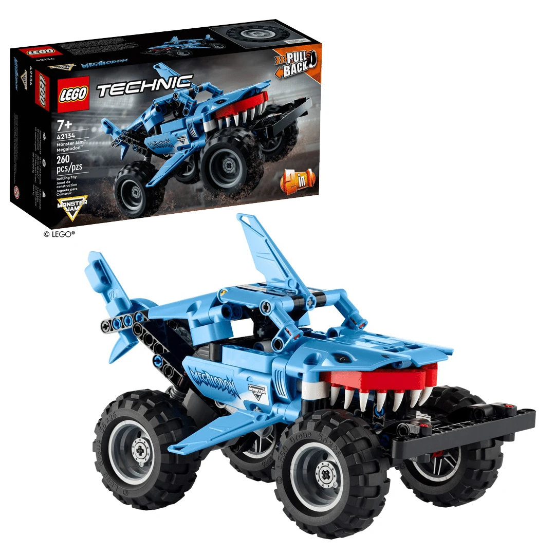 LEGO® Technic 42134 Monster Jam™ Megalodon™ Mit Pull-Back 1 LEGO® Technic 42134 Monster Jam™ Megalodon™ Mit Pull-Back