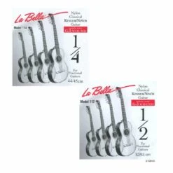 La Bella Gitarrensaiten Für 1/4 Und 1/2 Kinder-Konzertgitarre