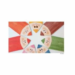 Londji 7 Doppelseitige 3-Teile-Puzzles Meine Lieblings-Farben -Kinder Spaß Verkaufsgeschäft Londji 7 zweiseitige Kleinkind Puzzles Meine Farben Stifte zum Kombinieren 04