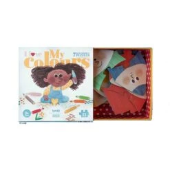 Londji 7 Doppelseitige 3-Teile-Puzzles Meine Lieblings-Farben -Kinder Spaß Verkaufsgeschäft Londji 7 zweiseitige Kleinkind Puzzles Meine Farben Stifte zum Kombinieren 08