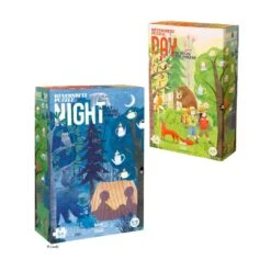 Londji Bodenpuzzle Night And Day Doppelseitig 54 Teile