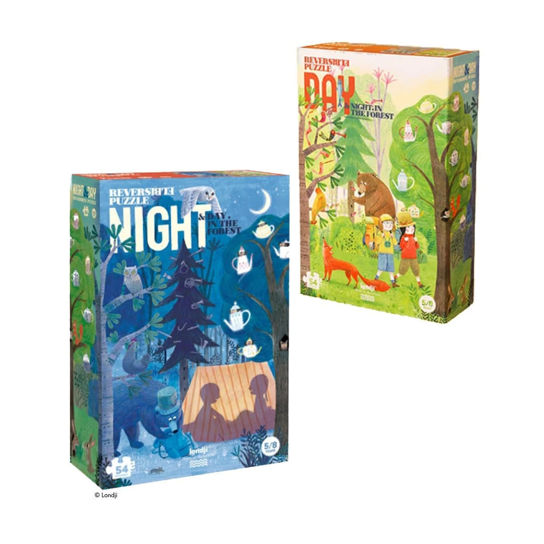 Londji Bodenpuzzle Night And Day Doppelseitig 54 Teile 1 Londji Bodenpuzzle Night And Day Doppelseitig 54 Teile