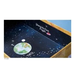 Londji Großes Entdecker-Puzzle Planeten Nachtleuchtend 200 Teile -Kinder Spaß Verkaufsgeschäft Londji Puzzle Sonnensystem Planeten Sternenhimmel nachtleuchtend 05