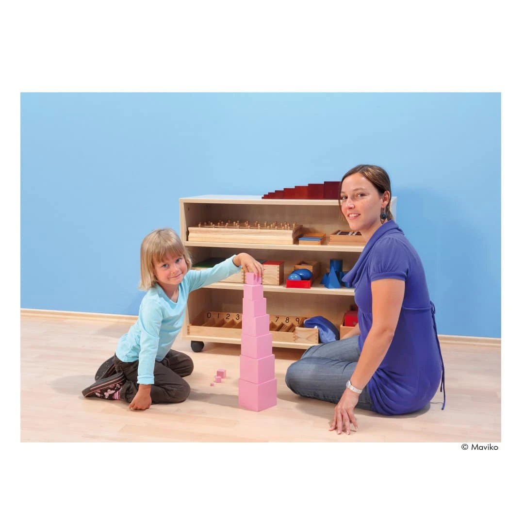 Montessori-Wagen Für Den Kindergarten 2 Montessori-Wagen Für Den Kindergarten – Bild 2