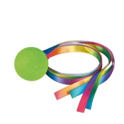 Moses Bunter Flatterflummi, Sortiert -Kinder Spaß Verkaufsgeschäft Moses Bunter Flatter Flummi mit Flatterband 02