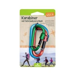 Expedition Natur: 3 Karabiner Mit Schraubverschluss -Kinder Spaß Verkaufsgeschäft Moses Expedition Natur Karabiner 3 Stueck mit Schraubverschluss 03