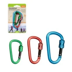Expedition Natur: 3 Karabiner Mit Schraubverschluss