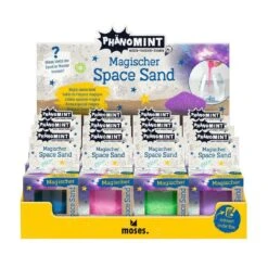 PhänoMINT Magischer Sand, Sortiert -Kinder Spaß Verkaufsgeschäft Moses Phaenomint Magischer Space Sand 04