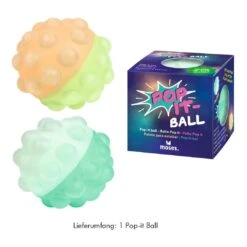 Moses Pop-it Ball Glow In The Dark, Sortiert