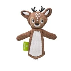 Moses Strick-Fingerpuppe Waldtiere -Kinder Spaß Verkaufsgeschäft Moses Strick Fingerpuppe Waldfreunde lustige Wald Tiere gestrickt 06