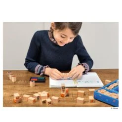 Mein Großes Stempelset Aus Holz, Von Moses 5 Mein Großes Stempelset Aus Holz, Von Moses -Kinder Spaß Verkaufsgeschäft Moses Verlag Mein grosses Stempelset mit Buchstaben und Zahlen 02