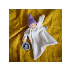 Nanchen Baby-Schmusetuch Nuckel -Kinder Spaß Verkaufsgeschäft Nanchen Natur Baby Schmusetuch Nuckel Stoffpuppe Bio made in Germany 02