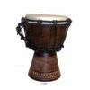 Kleine Djembe Naturfell-Trommel