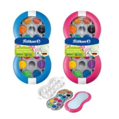 Pelikan Tuschkasten Space+ 12 Farben & Deckweiss