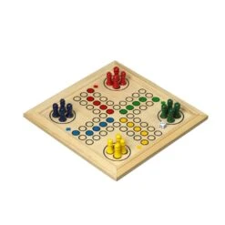 Kompakte Reise-Spielesammlung Aus Holz -Kinder Spaß Verkaufsgeschäft Philos kompakte Reise Spielesammlung aus Holz Brettspiele 02