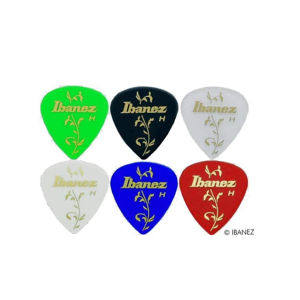 Ibanez Plektrum 6 Stück Hart 1 Ibanez Plektrum 6 Stück Hart