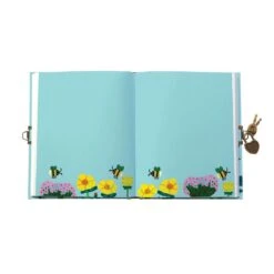 Tagebuch “Honigbiene” Mit Schloß 7 Tagebuch “Honigbiene” Mit Schloß -Kinder Spaß Verkaufsgeschäft Roger la Borde Tagebuch Notizbuch Journal mit Vorhaenge Schloss Honigbiene 02