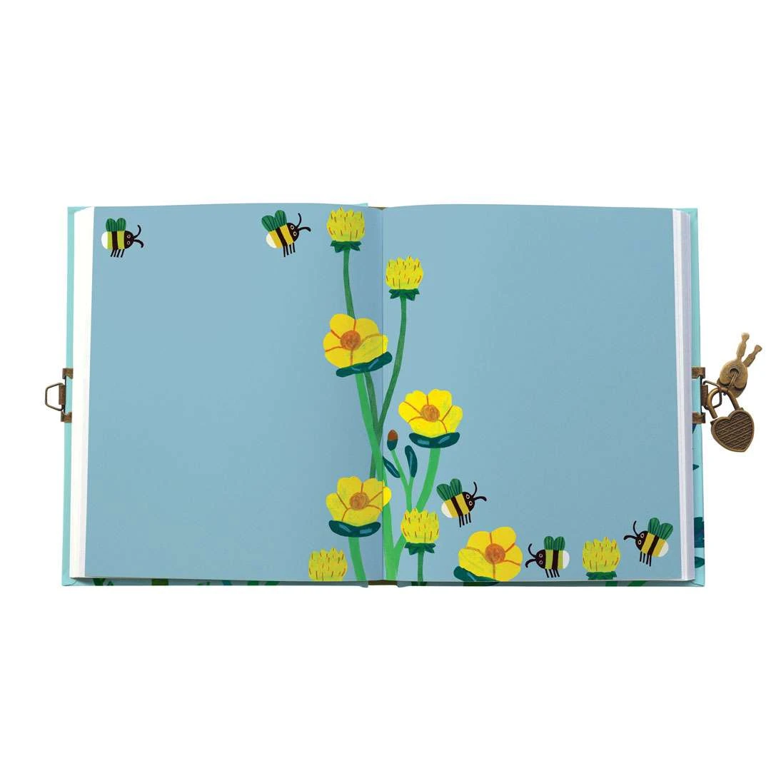 Tagebuch “Honigbiene” Mit Schloß 5 Tagebuch “Honigbiene” Mit Schloß – Bild 5