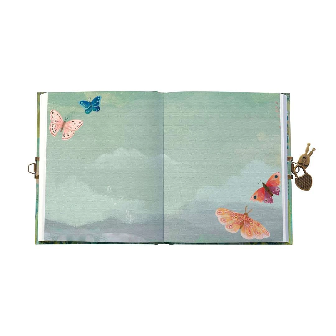 Tagebuch “Schmetterlinge” Mit Schloß 6 Tagebuch “Schmetterlinge” Mit Schloß – Bild 6