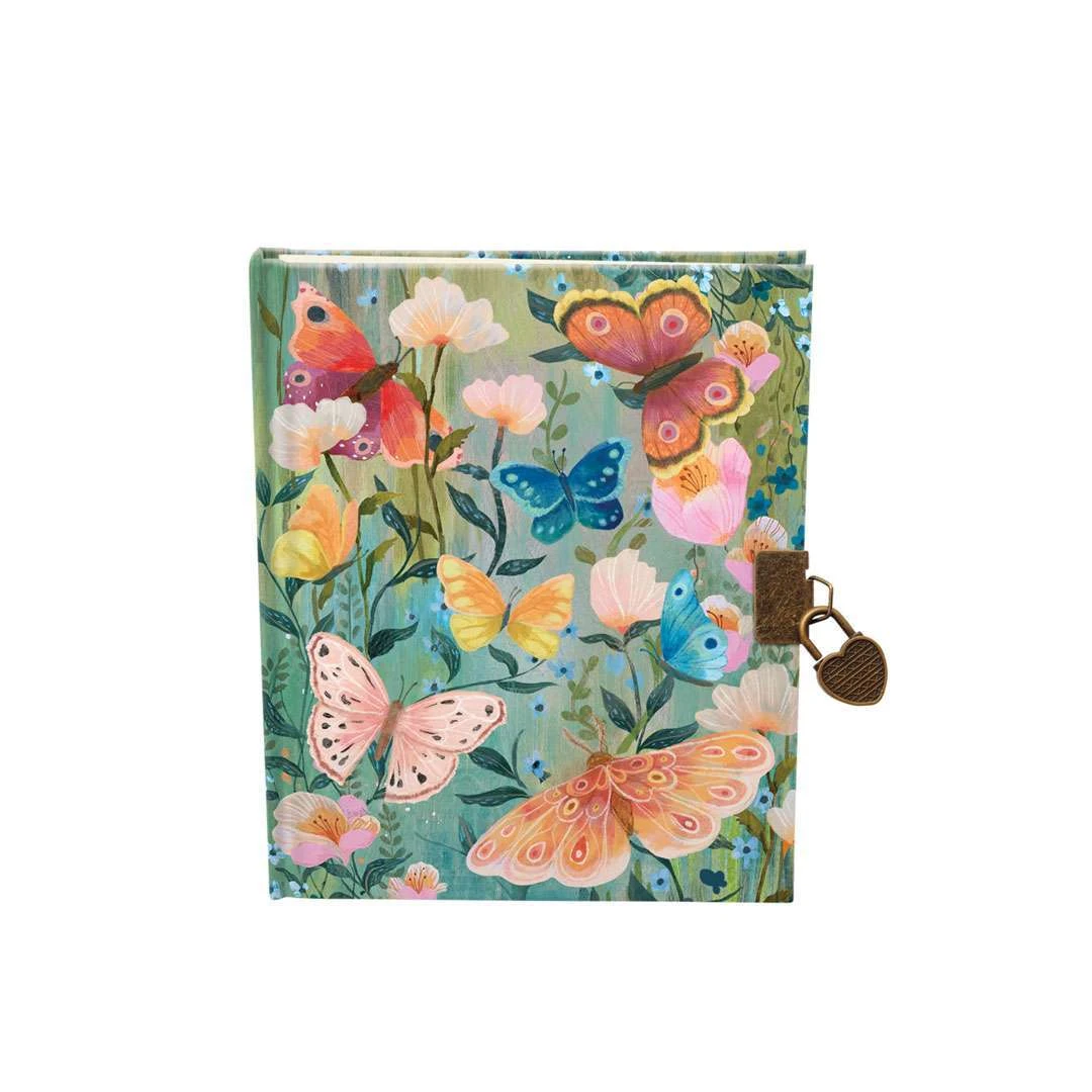 Tagebuch “Schmetterlinge” Mit Schloß 1 Tagebuch “Schmetterlinge” Mit Schloß