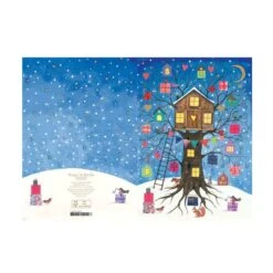 Weihnachtskarte Weihnachts-Baumhaus