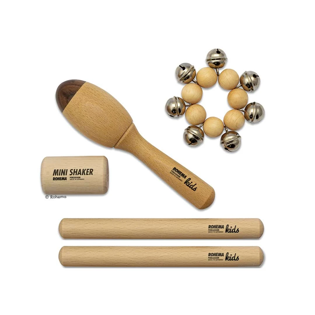 Junior Kids Natural Percussion Set Für Babys 2 Junior Kids Natural Percussion Set Für Babys – Bild 2