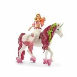Schleich Meerjungfrau Feya Auf Unterwasser-Einhorn
