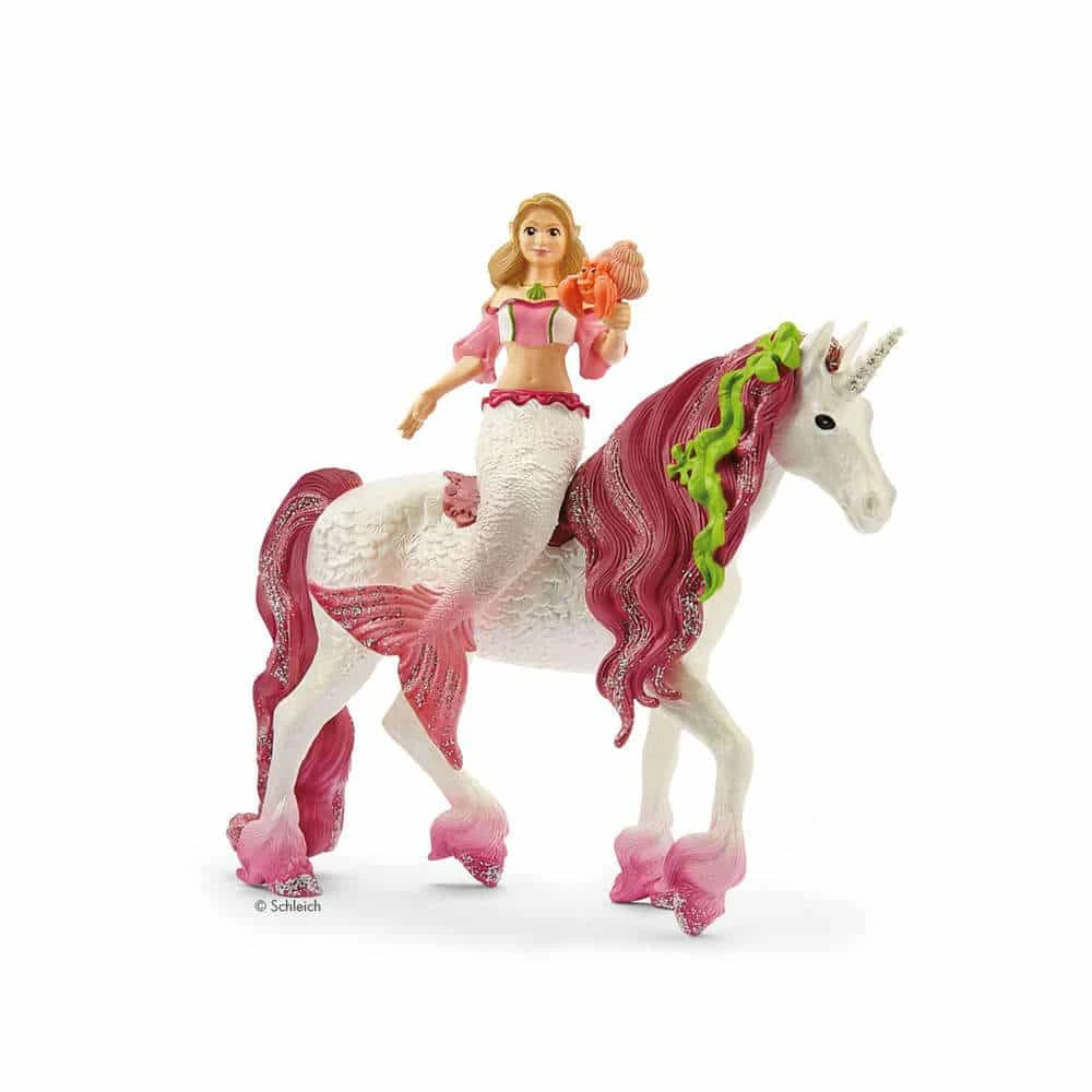 Schleich Meerjungfrau Feya Auf Unterwasser-Einhorn 1 Schleich Meerjungfrau Feya Auf Unterwasser-Einhorn